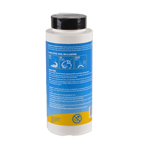 Image of Spill Magic Loose Sorbent, 0 gal, Universal, Blue, 6 PK 97504-1 Each
