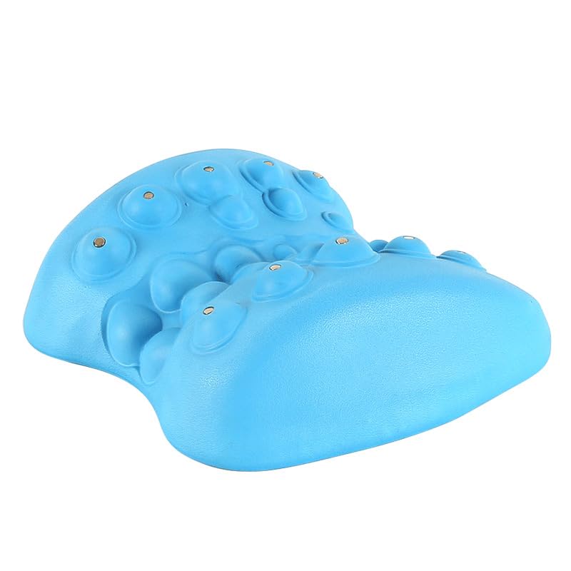 Back Stretcher for Back Pain Relief, Back Stretching Cushion, Chronic Lumbar Support Pillow Helps with Spinal Stenosis, Herniated Disc and Sciatica Nerve Pain Relief (Foam)