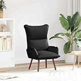 fauteuil noir simili cuir Couleur: Noir Solivagant Fauteuil Noir 69 x 74 x 93 cm Simili Cuir,(10.7 KG)-1863