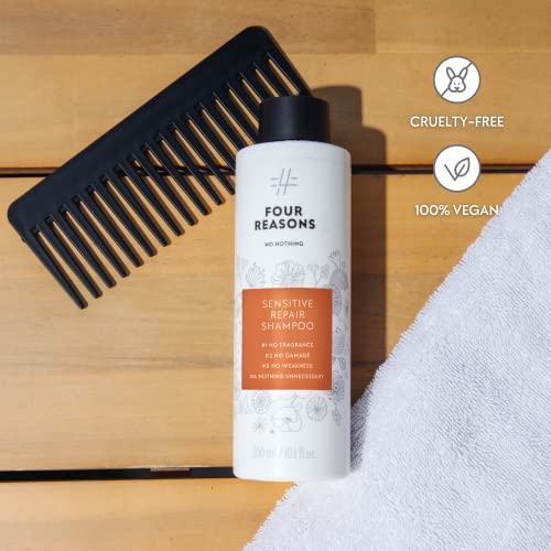 No Nothing Repair Shampoo, Fragrance Free Shampoo for Damaged Hair, Hypoallergenic Shampoo for Sensitive Scalp & Dry Hair - Image 4