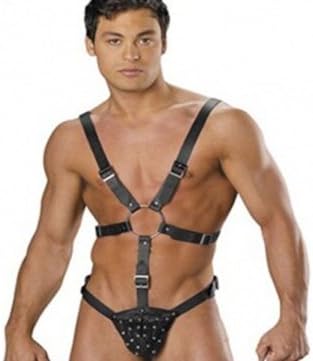 Male Corset Sexy Clothing Leather