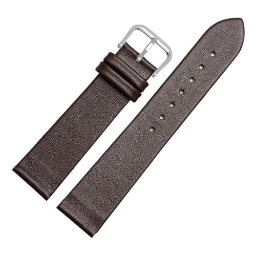Bracelet montre Armani 1647 cuir de vachette fin boucle ardillon