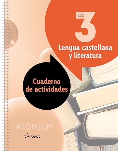 Atòmium. Cuad actividades Lengua castellana y literatura 3 ESO