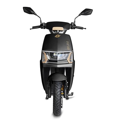 Image of SUN 60V 30Ah Electric Scooter Matte Black | Long Range High-Performance Scooter | Advance Booking at Ex-Showroom Price