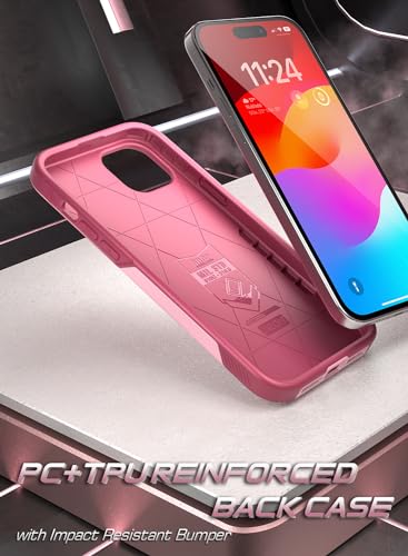 Coque antichoc iPhone 15 Plus MagSafe double couche contre les chutes