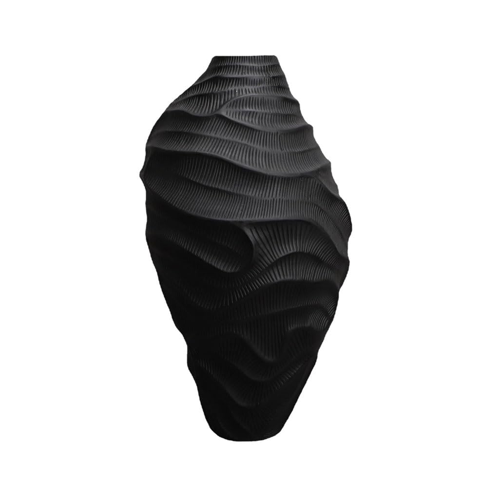 EINES Simple Creative Ceramic Vase Flower Arrangement Container Bedroom Living Room Restaurant Entrance Ornaments