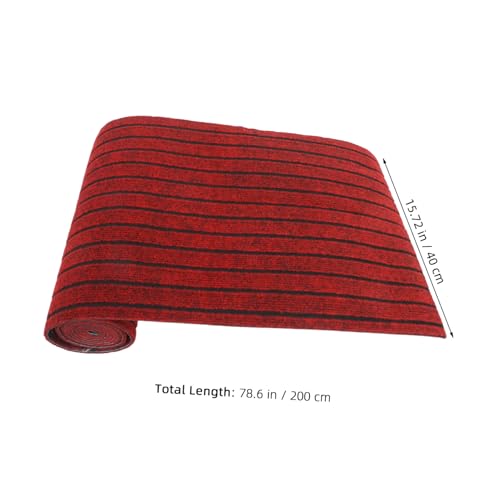 Tapis de marche en polyester pour escalier bois Operitacx