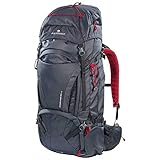 FERRINO ZAINO OVERLAND 65+10 LITRI GRIGIO SCURO TREKKING HIKING SCOUT SANTIAGO VIAGGIO 75