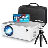 FANGOR プロジェクター 9000ルーメン ネイティブ解像度1080P スマホをミラーリング可能 小型 フルHD対応 230インチ大画面 ホームプロジェクター スマホ/ダブレット/パソコン/ゲーム機/DVDプレーヤーに対応 メーカー3年保証