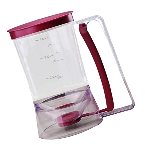 Alipis Diy Dispenser 900ml Handheld Grease Separator for Baking Pastry Blending Easy Cleaning