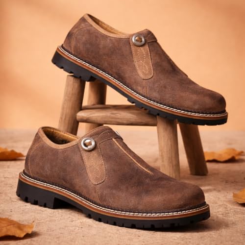 Image of Men's Leather Sneakers Leather | Solid Pattern | Premium Casual Sneakers | Stylish Everyday Comfort Fit