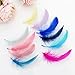 HaiMay 450 Pieces Colorful Feathers for Craft Wedding Home Party Decorations, 3-5 Inches 10 Colors Craft Feathers