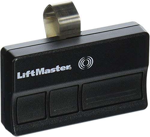 LiftMaster Garage Door Openers 373LM Three Button Remote Control Transmitter (Black, 4-Pack)