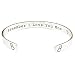 O.RIYA Remember I Love You Mom Gifts for Mom from Daughter Forever and Always (Grey)