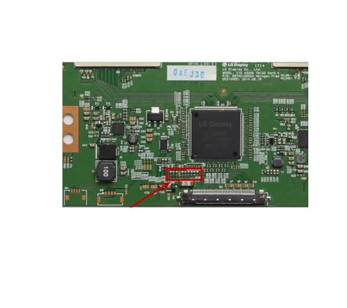 WQMEOR Placa lógica Tcon 6870C 6870C-0552A for TV V15 43UHD TM120 Ver0.4, Tarjeta T-con Original.(9 Resistance)
