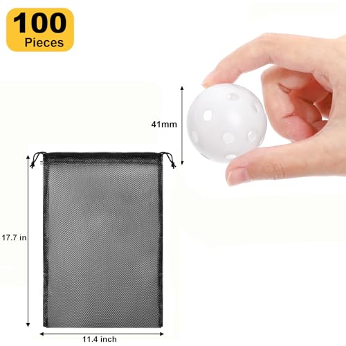 Faswin 100 Pack Plastic Practice Golf Balls