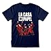 Produktbild La Casa De Papel Money Heist Celebrating Damen Freund Fit T-Shirt Marine 2XL