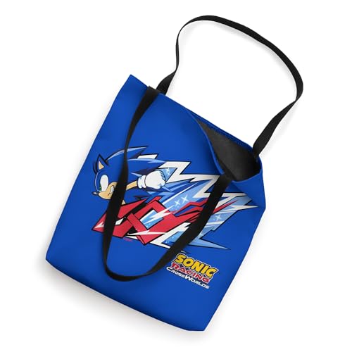 Bolso tote con calcomanía de Sonic Racing CrossWorlds miniatura 2