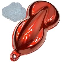 DipYourCar Real Red Mica Pearl Pigment 25G - Epoxy, Resin, Paint, Woodworking, Acrylic Pouring, Fishing Lures - DIY Arts and Crafts