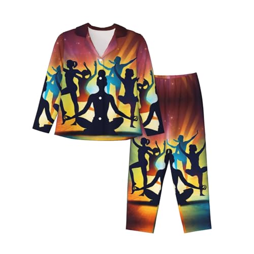Pyjama jeu de gymnastique EdWal ensemble haut de gamme tendance en coupe longue