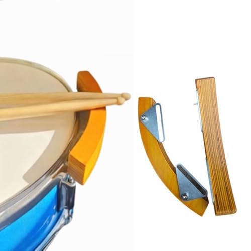 Accesorio de percusión con bloque de borde de madera para optimizar tu protector de práctica 2