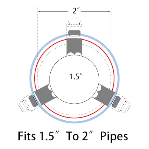 Image of Car Universal Exhaust Tips Stainless Steel Fit 1.5 to 2 Inch Car Exhaust Pipe Modification Tail Throat Tail Pipe Steel Motorcycle Exhaust Tips
