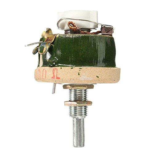 TuToy 25W 300 Ohm 70X43Mm ??Hochleistungs-Drahtpotentiometer Rheostat Variabler Widerstand