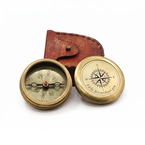 Antique Nautical Vintage Directional Magnetic Compass