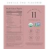 Truvani Vegan Pea Protein Powder | Vanilla Chai | 20g Organic Plant Based Protein | 20 Servings | Keto | Gluten & Dairy Free | Low Carb | No Added Sugar