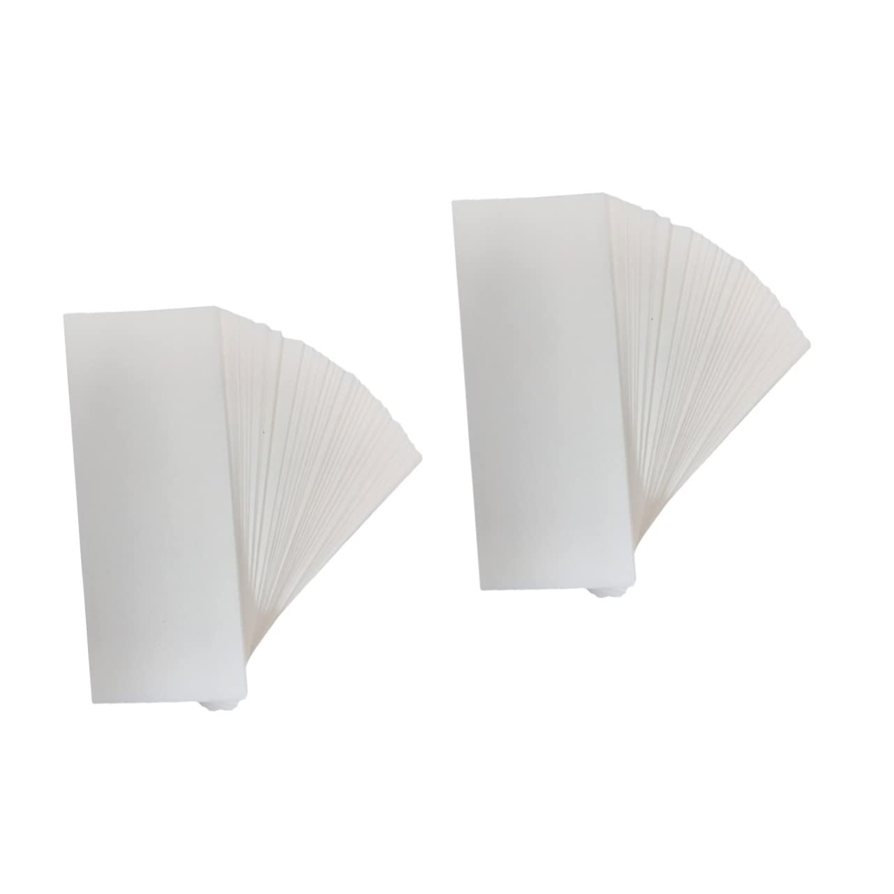 SOLUSTRE 2sets Large Quantity Lab Paper Sheets Absorbent Paper Strip for Blotting Sheet Cleaning 500pcs*2