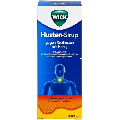 WICK Husten-Sirup gegen Reizhusten mit Honig 180 ml