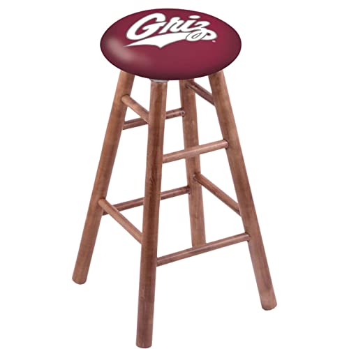 Holland Bar Stool Co. Maple Bar Stool in Medium Finish with Montana Seat by The