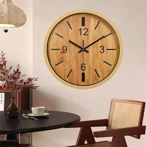 Horloge murale en bois créative pour offrir un cocon de sérénité - 4