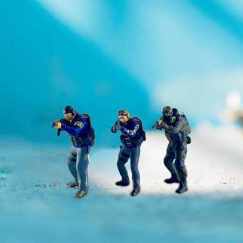 Figurines peintes à la main au 1/64 d'une grande précision