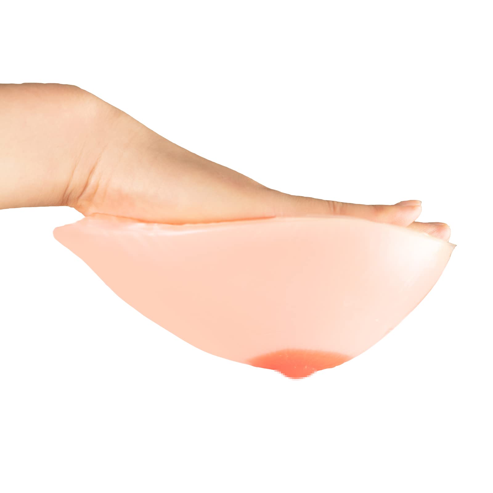 Minaky Faux Seins 1 Paire Auto Adhésif Silicone Seins Formes Mammaires en Silicone Faux Sein Travesti Artificiel Poitrines Crossdresser Sein Réaliste Cosplay Conversion de Genre