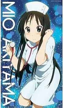 Amazon.co.jp: アニメ けいおん 秋山澪 ドキドキ ビッグタオル 二次元