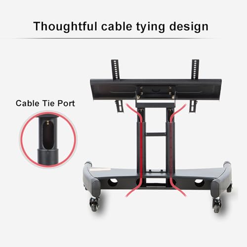 Soporte rodante bajo para TV de 32-75 pulg. miniatura 6
