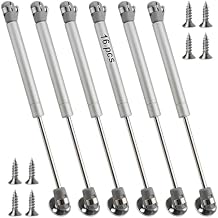16 PCS 100N/22.5LB Gas Struts, 10 Inch Soft Close Hydraulic Support Cabinet Hinge Gas Shocks Hydraulic Gas Spring Lift Support, Gas Struts for Cabinets