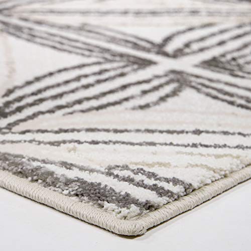 Orian Rugs ILS/CHET/85NT/061X230 My Texas House Agave Rug - 2' X 7'6 Inch Runner In Natural Grey thumb #4