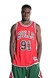 camiseta bull jordan Scottie Pippen Chicago Bulls, camiseta clásica Swingman NBA de madera dura.
