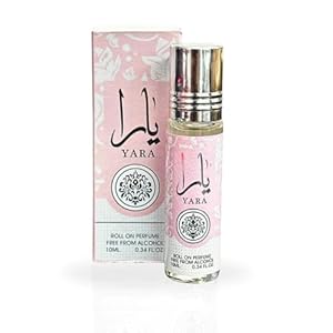 Ard Al Zaafaran Yara Perfume Roller for Women, 0.34 Ounce