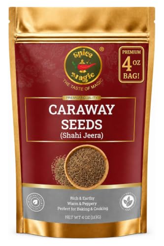 Spice Magic Caraway Seeds Whole, Rye Bread, Sauerkraut & Pickling,4