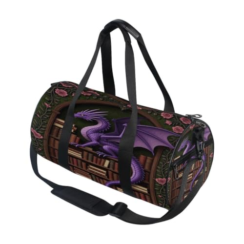 Bolsa deportiva redonda ligera unisex para organizar tu ropa de gimnasio
