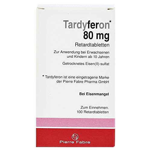 Tardyferon Depot-Eisen(II)-sulfat 80mg Retard-Tabletten 100 Stück