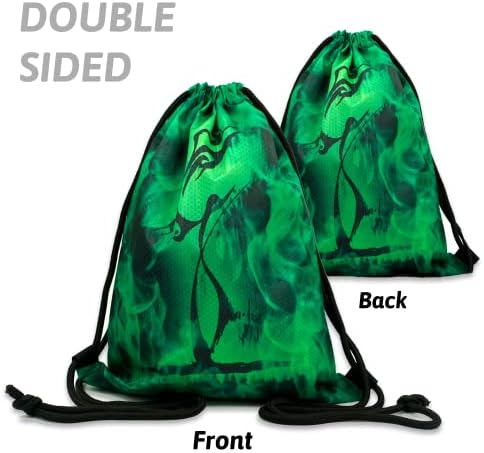 Drawstring Bag-Printing Abstract Green Drawstring Backpack Sports Gym Backpack Swimming Travel Backpack for Men & Women 2 Drawstring Bag-Printing Abstract Green Drawstring Backpack Sports Gym Backpack Swimming Travel Backpack for Men & Women