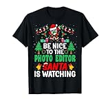 Photo Editor Xmas Santa T-Shirt Co.
