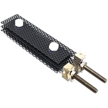 Titanium Anode 1 Set consisting of Three Ruthenium-Iridium Coated Piece for Sewage Treatment and Salt Chlorine Generator Replacing Cell Titanium Electrode