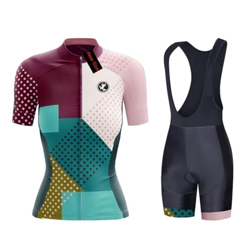 UGLY FROG Radtrikot Set Radtrikot Kurzarm + Radhose mit 20D Sitzpolster MTB 2026 Damen Fahrradbekleidung