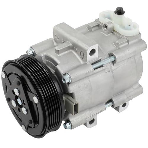 Image of SCITOO AC Compressor fit for Ford for Focus 2.0L 2005-2007 | Fast Cooling, Ultra Low Noise (≤72 dB)Air Conditioner Compressor with Clutch, Easy Installation, 4L3Z19703AB