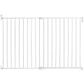 Munchkin Extending XL Tall and Wide Hardware Baby Gate, Extends 33" - 56" Wide, White, Model MK0004